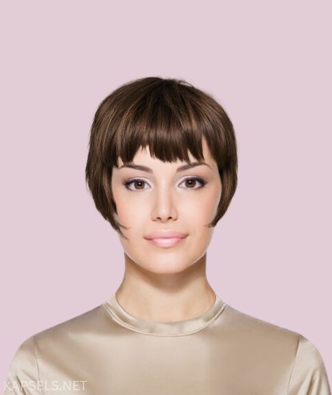 Mix van een bob en een pixie cut